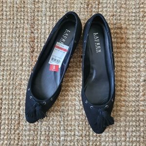 Ralph Lauren Low Heel Suede Shoes